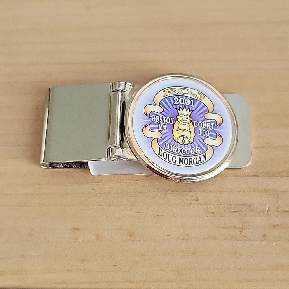 Barlow ROJ Director Silver Money Clip